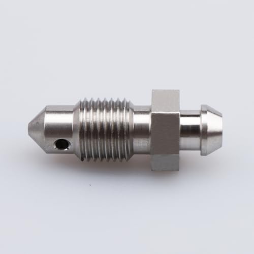 Image of AC PERFORMANCE Stainless Steel Bleeder Bleed Nipples Screw M10 x 1.0mm Metric Brake Caliper Clutch Fitting