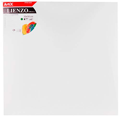 LIENZO EN TABILLA 50X50X0.3 CM 280G/m2 ARTIX