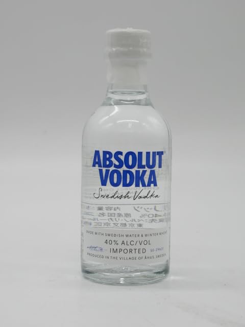 【ミニチュアボトル】ABSOLUT VODKA 調味料ケース（塩＆コショウ） ミニチュアボトル】ABSOLUT VODKA 調味料ケース（塩＆コショウ