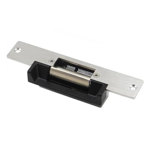 Kit de cerradura eléctrica para puerta Cerradura eléctrica a prueba de fallos de 12V, tipo NO/NC, cerradura de puerta inteligente a prueba de fallos, aspecto electrónico for de Control de acceso de pu
