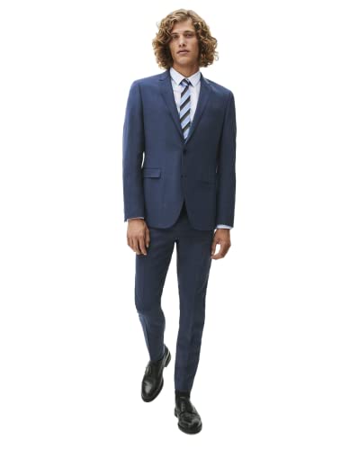 Celio Moplane Pantalones, Azul (Navy Navy), 30W/34L (Talla del Fabricante:38) para Hombre