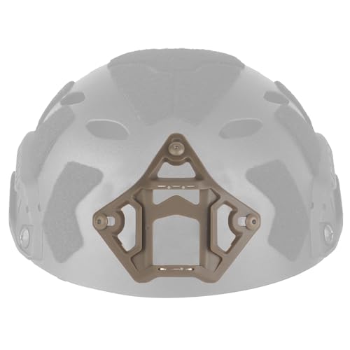 Accesorios Casco Soporte Equipos de Casco Táctico Nvg, Nvg y Soporte Cámara Deportiva(Brown)