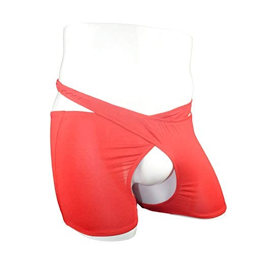 Mens Thong Underwear Cross Jock Straps Sexy Man Thong Butt-Flaunting T-Back Boxers Briefs Underpants4