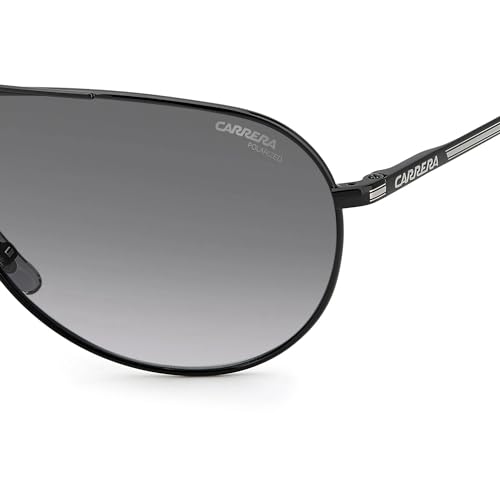 Sunglasses Carrera GIPSY65 807 / WJ Unisex sunglasses color Black gray lens size 64 mm4