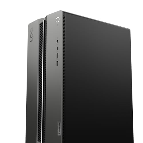 Lenovo LOQ Tower Gaming Desktop-PC | NVIDIA GeForce RTX 4060 | Intel Core i5-14400F | 16GB RAM | 1TB SSD | Windows 11 | Luna Grau - Raven Schwarz Gehäuse | 17L | 3 Monate GamePass