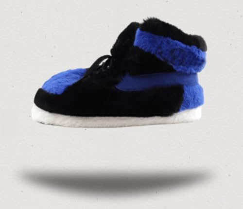 Image of Warm Furry Sneakers Slipper Comfy House Shoes Winter Plush Fuzzy Slipper Shoes For Women Men One Size Fits Most Fluffy Slides For Indoor Outdoor Bigfoot Gifts Houseshoes
