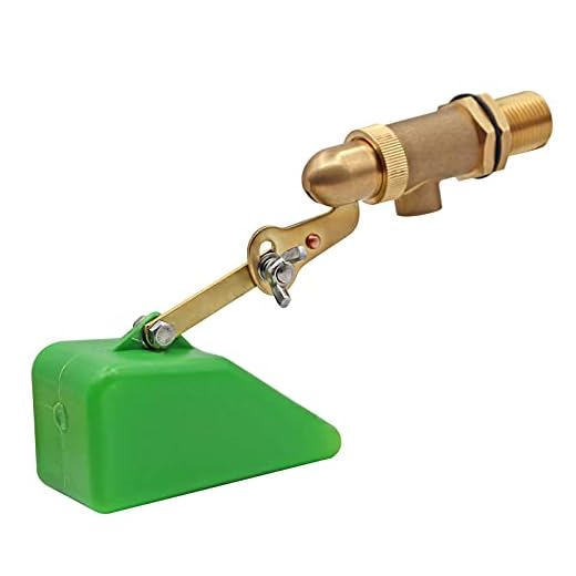 MUALROUS Válvula de Flotador De 1/2 Pulgada Con Válvula De Agua Flotante De Plástico, Válvula De Cuenco De Agua Para Perros Con Brazo Ajustable Para Acuario De Peces, Bebedero Para Ganado y Ovejas