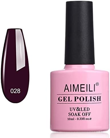 AIMEILI Soak Off UV LED Gel Nail Polish - Clear Rose Nude (022) 10ml