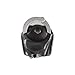 Aker Leather 506 Handcuff Case, Open Top, Black, Plain