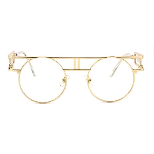 Lunettes de soleil rondes pour homme et femme à la recherche d'un style rétro