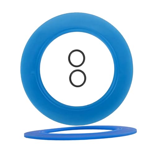 FELTECHELECTR 2Sets Toilet Flush Valve Seal Replacement Leakproof Upgrade for Standard Toilets Compatible with Champion Reliable Bathroom Parts