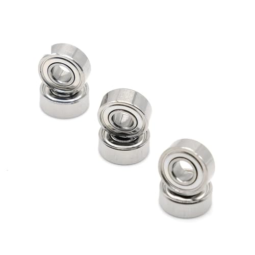 Roulements miniatures MR104ZZ 4 x 10 x 4 mm lot de 10 roulements à billes