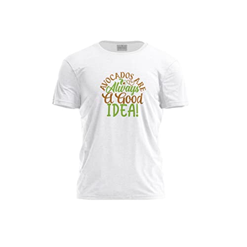 T-Shirt Green Fish anti-déformation blanc en taille M pour homme actif