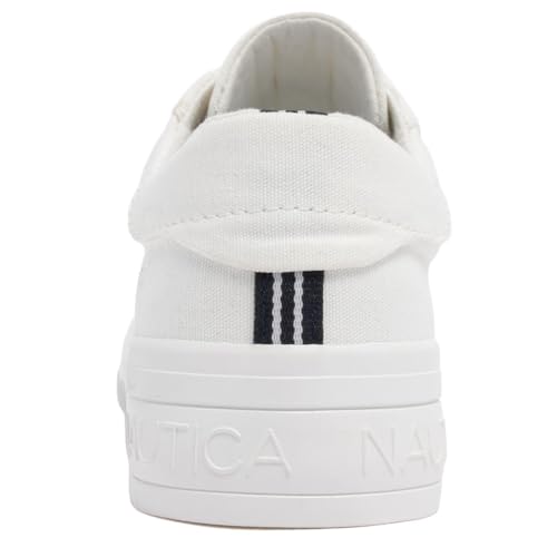 Image of Nautica Platform Sneakers for Womens Fashion Trendy Shoes White Casual Sneaker Thick Sole Everyday Walking Shoes
