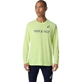 asics(アシックス) 陸上ウェア トラックグラフィック長袖シャツ 2091A760 メンズ 753(ルシードイエロー) M