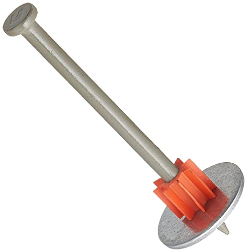 2 1/2 LV PINS with WASHERS Fastening Systems 2-1/2-Inch Washer Pin w/Ramguard (Case of 100)