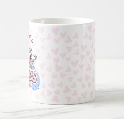 Caneca Meu Primeiro Dia das Mães Como Mamãe