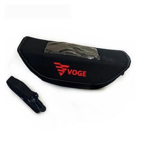 YIESANS Motorrad Lenkertasche Für Voge 500DS 650DS 32 × 9 × 11,5 cm, 2,5 Liter Fassungsvermögen wasserdichte Lenkertasche Für Die Navigation Auf Reisen(B)