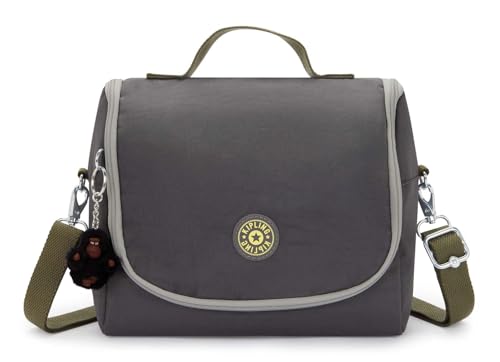 Kipling Nova lancheira KICHIROU grande, bolsas, estojos, costas para cinza (cinza)