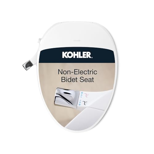 Kohler PureWash M300 Bidet Toilet Seat, Chrome Handle