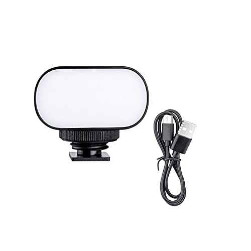 LED-Fülllicht, RGB-LED-Videoleuchte mit 8 Farbmodi, 120 Grad Lichtwinkel, tragbares Licht mit 1/4-Zoll-Blitzschuh… – Bild 5