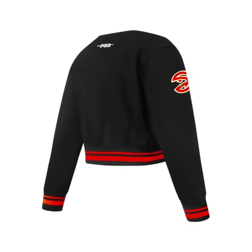 Image of Pro Standard Big Girls NBA Retro Classics Fleece Crewneck Sweatshirt