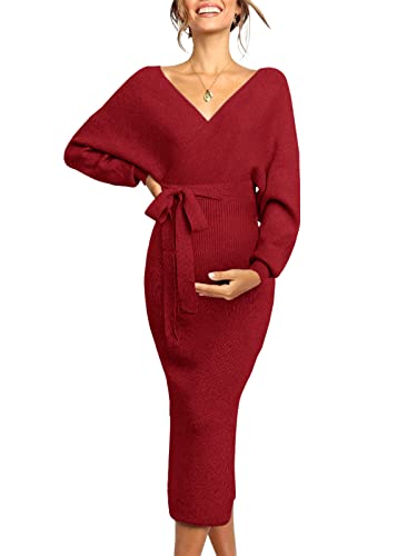 Chang Yun Maternity Nursing Dress Sweater Dress for Women Wedding