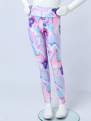 Aislor Tie Dye Leggings Stretch 3/4 & Lunghi