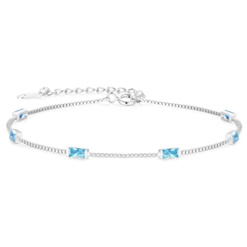 Cadeau Noël femme : bracelet en argent 925 Coeur or et zirconium