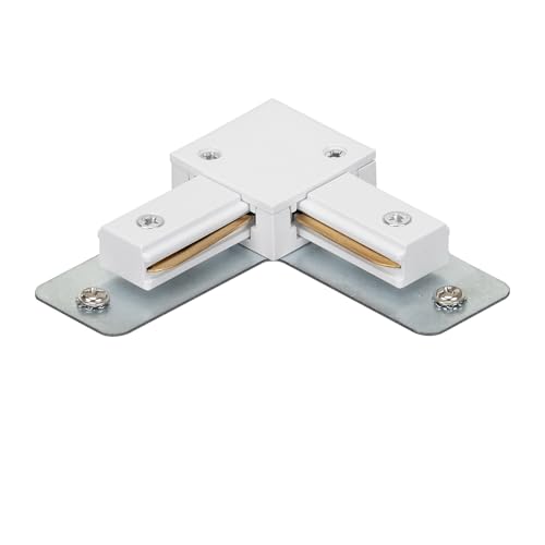 BRILONER - Sistema di binari Connettore angolare per binari, accessorio, componente di estensione, 86 mm, bianco