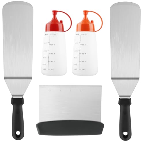 BBQ Griddle Tool Set – 2 Spatulas