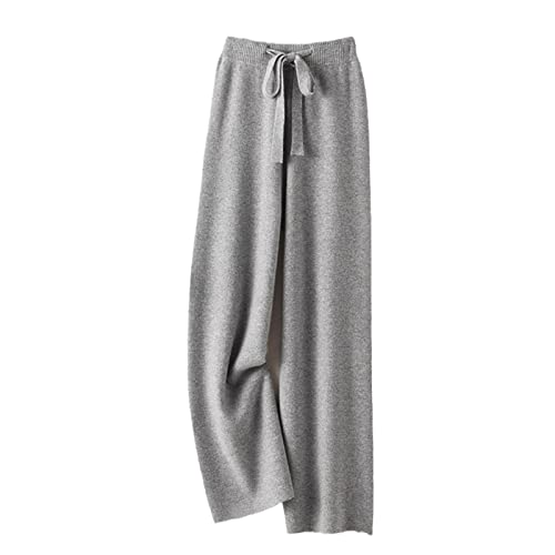 Pantalon ample en tricot Sweejim, la douceur d'une maille fluide taille haute en XXL