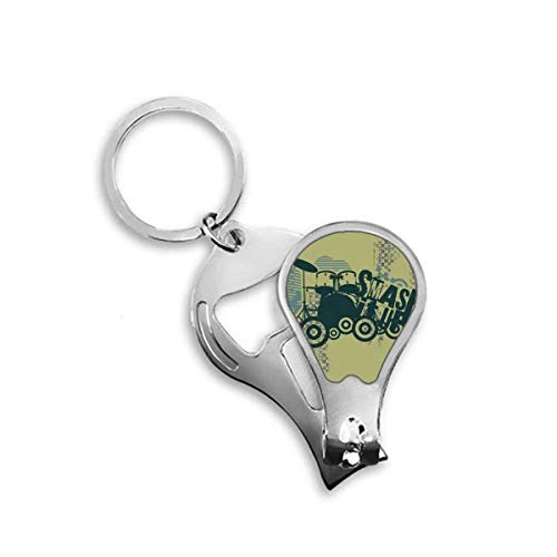 Coupe-ongles de précision tambour musical finition acier durable