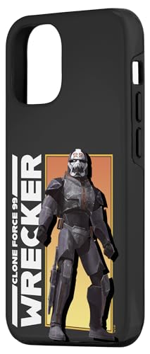 Coque iPhone 12 Pro Star Wars Bad Batch Wrecker anti-choc pour fan