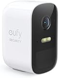 eufy security eufyCam 2C, überwachungskamera aussen, 180 Tage Akku, HD 1080p, IP67 wetterfest, Nachtsicht, Kompatibel mit HomeKit, ohne monatliche Gebühren, Lokale Speicherung, Erfordert HomeBase