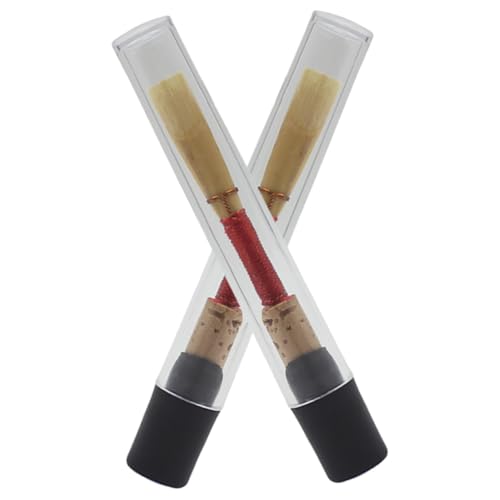 TOPPERFUN Replacement Oboe Reeds Set of 2 Soft Medium for Beginner Wind Instruments