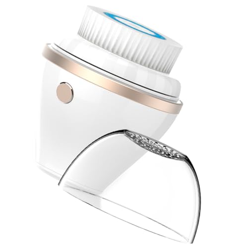 CHICAMPERA Cepillo Facial Eléctrico Recargable de Silicona para Lavado de Cara, Ligero Batería de 300mah, Adecuado para Pieles Sensibles y Limpieza Profunda