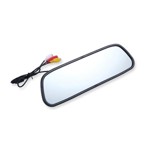 Caméra de recul avec écran LCD TFT 5 pouces HD et rétroviseur de voiture multi-entrée