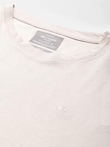 Image of Allen Cooper Men's Super Combed Cotton Rich Solid Round Neck Half Sleeve T-Shirt