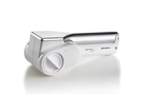 Ariete Gratì Metal 44, Kabellose Elektrische Käsereibe, 2 Edelstahlwalzen Inklusive, 1 kg Käse mit einer Akku-Aufladung, Reibe für Verschiedene Zutaten, 1500mAh, Weiß