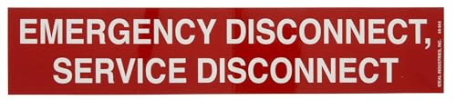 Bande de signalisation de déconnexion d'urgence IDEAL INDUSTRIES 44-944 pour site industriel