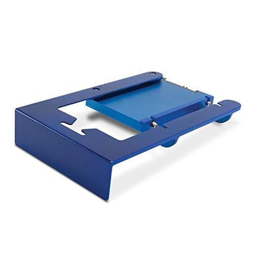 OWC Mount Pro - Adaptador para agregar disco duro de 2.5 " a Apple Mac Pro, azul