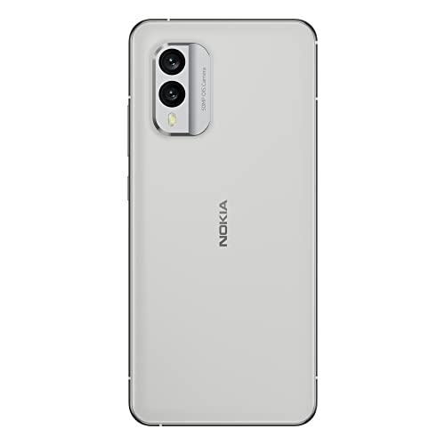 Image of Nokia X30 5G, 6.43 inch FHD+ AMOLED PureDisplay, 90Hz Refresh Rate, 3 Years Android OS and Monthly Security Updates, 50MP PureView OIS Camera | White, 8+256GB