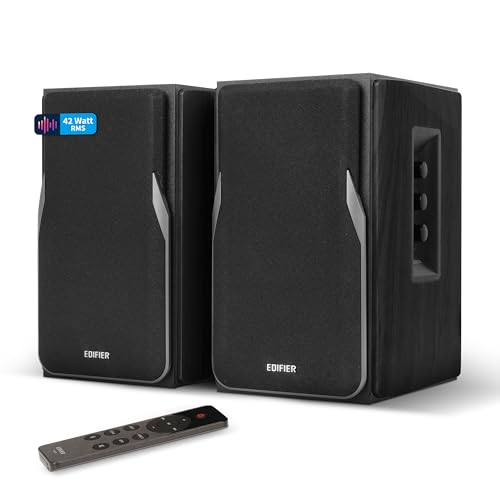 EDIFIER Studio R1380DB 2.0 Regallautsprecher-System (42 Watt) mit Bluetooth 5.1 (aptX)....