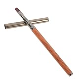 Poignée pratique : la poignée en bois ajoute une touche de sophistication et offre une prise en main confortable pour un nail art précis, des stylos magnétiques pour vernis à ongles, une brosse à ongles à double tête