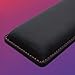 HyperX Wrist Rest - Full Sized - Cooling Gel - Memory Foam - Anti-Slip - Ergonomic - Keyboard Accessory, Black