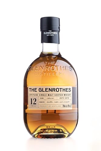 The Glenrothes Speyside 12 Jahre | Single Malt Whisky | in Sherry-Eichenfässern gelagert | 40% Vol...