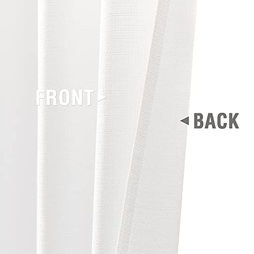 Jinchan JCDYWLSGM2-4084C00 Curtains Linen Textured Casual Weave Curtain thumb #2