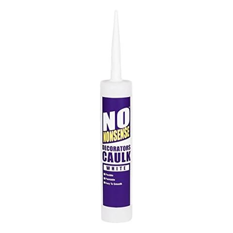 No Nonsense Decorators' Caulk in White, 310ml Cover