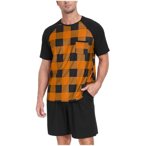 Ensemble homme short t-shirt décontracté idéal pour les terrasses d'été